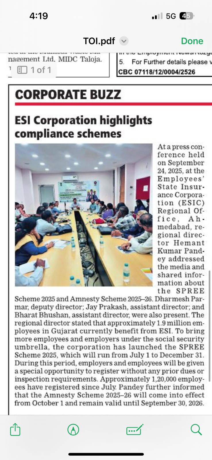 ESI Corporation highlights compliance schemes